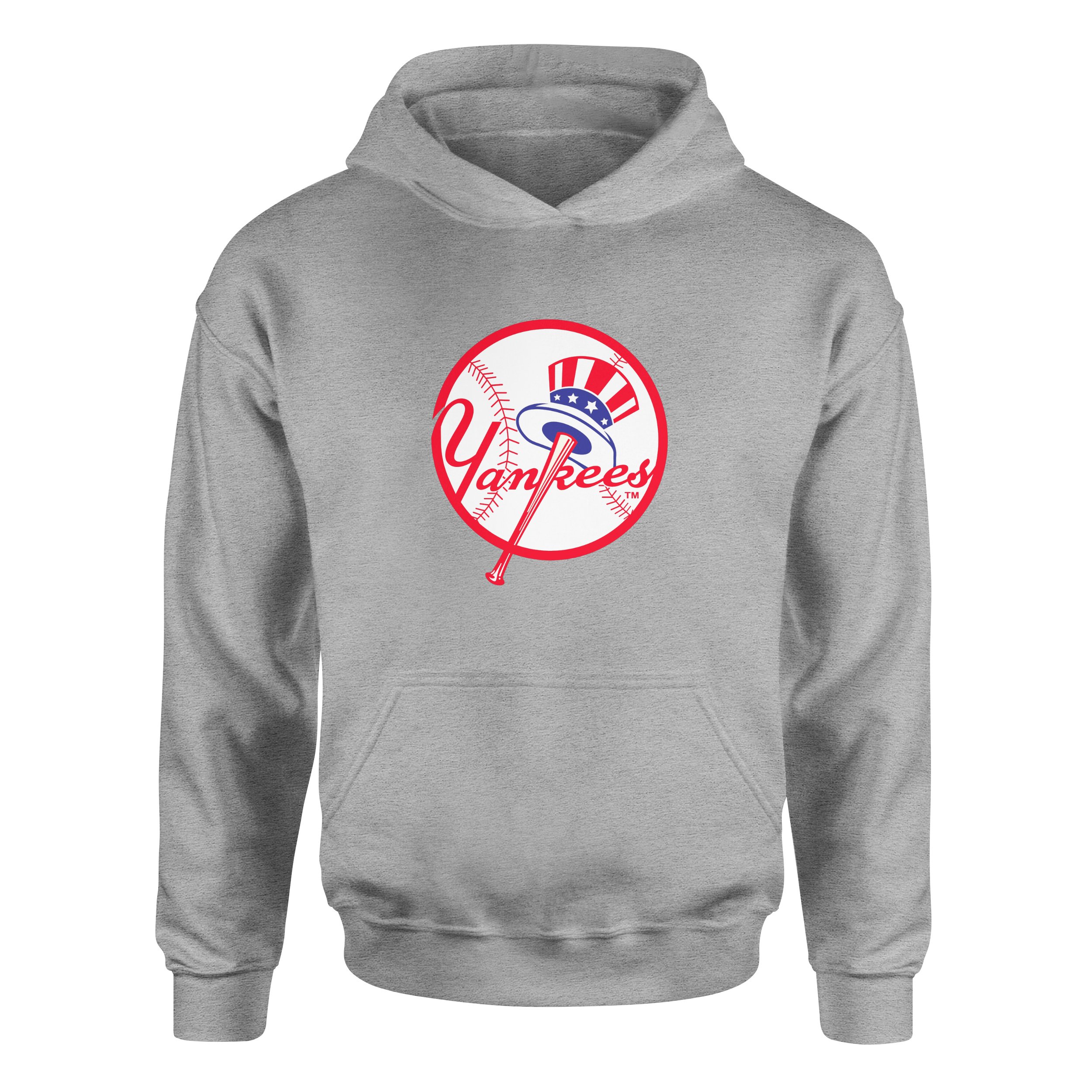 NY Yankees Uncle Sam Hoodie M - Gri