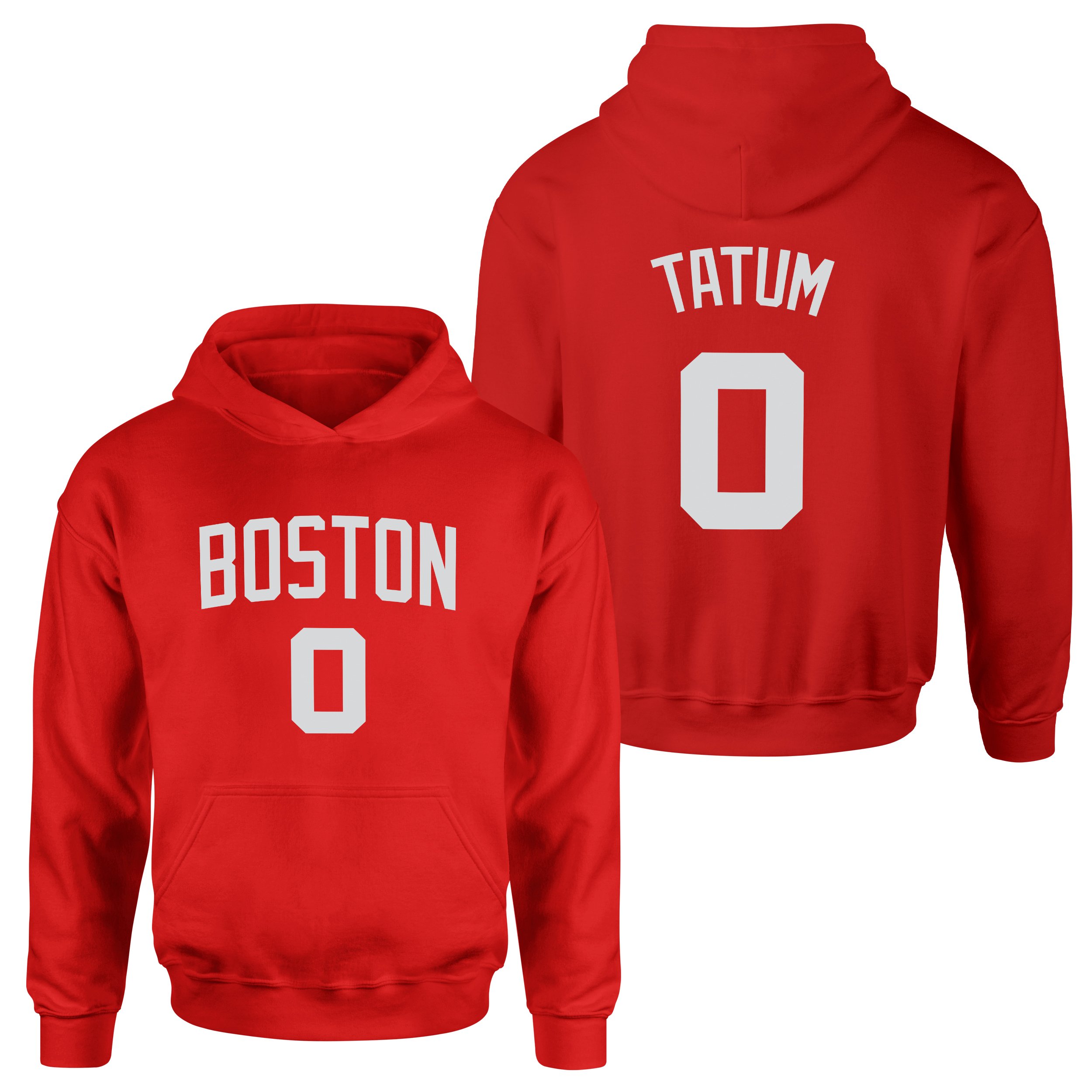 Jason Tatum 24/25 Forma Hoodie L - Kırmızı