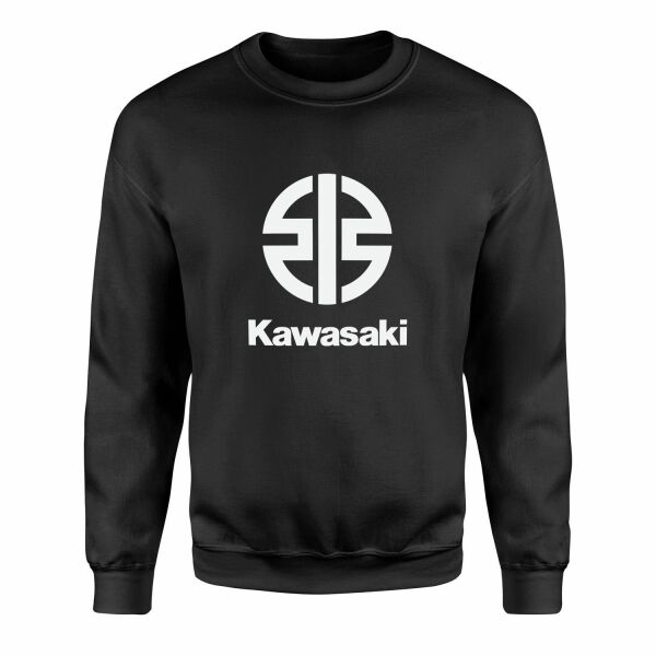 Kawasaki Sweatshirt L - Siyah