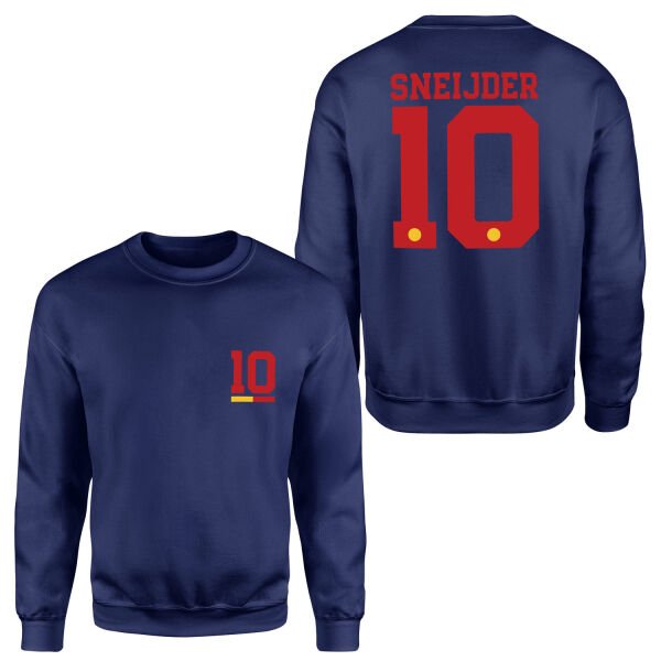 Wesley Sneijder Forma Sweatshirt S - İndigo Mavisi