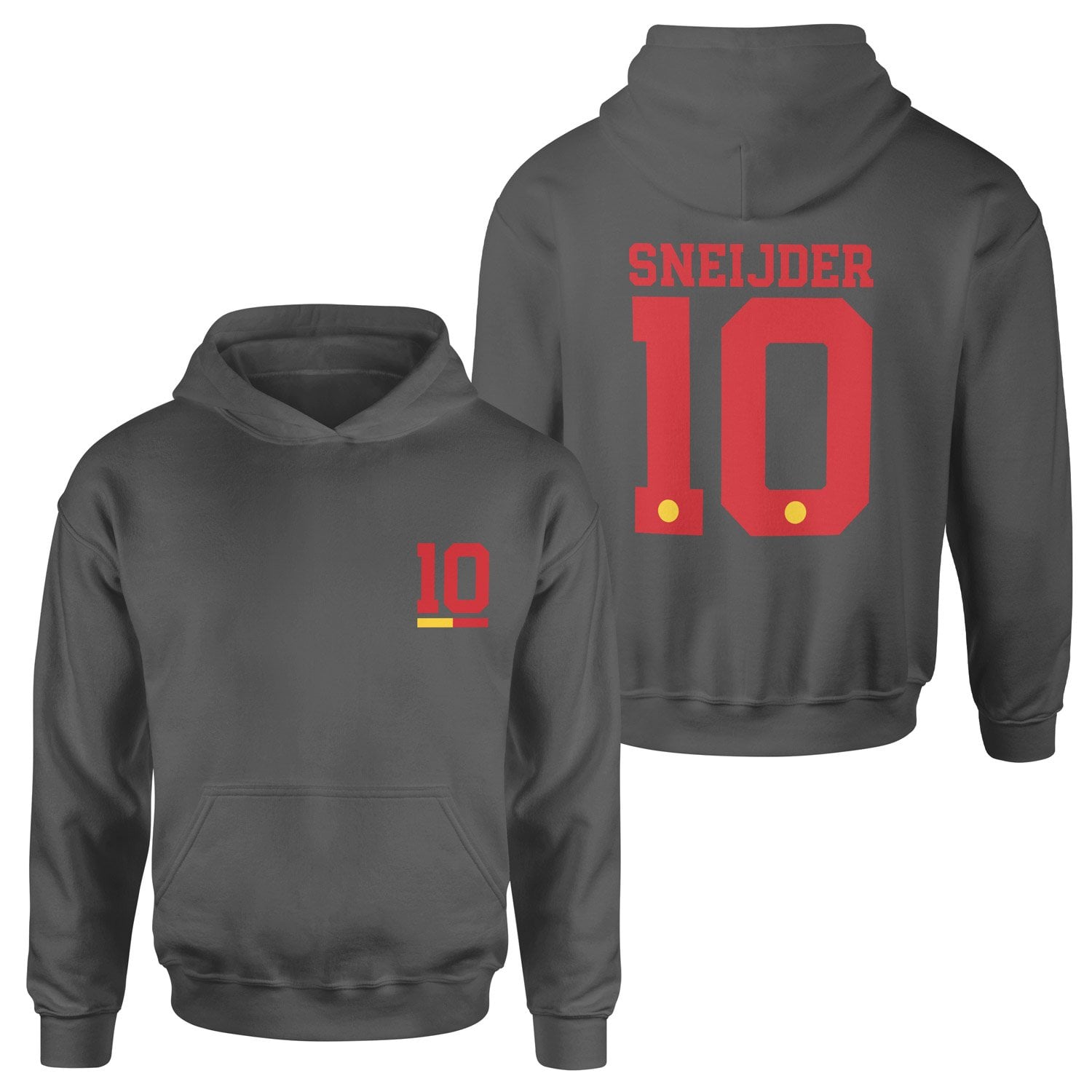 Wesley Sneijder Forma Hoodie M - Füme