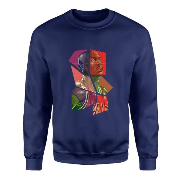 Air Jordan Above the Rest Sweatshirt S - İndigo Mavisi