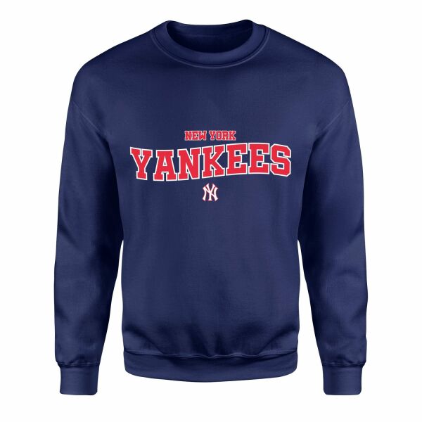 New York YANKEES HL Sweatshirt S - İndigo Mavisi