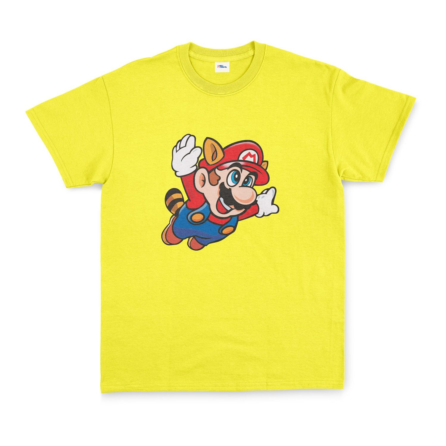 Super Mario Tişört XL - Sarı