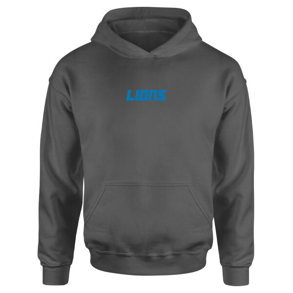 DET LIONS Iconic Hoodie XL - Füme