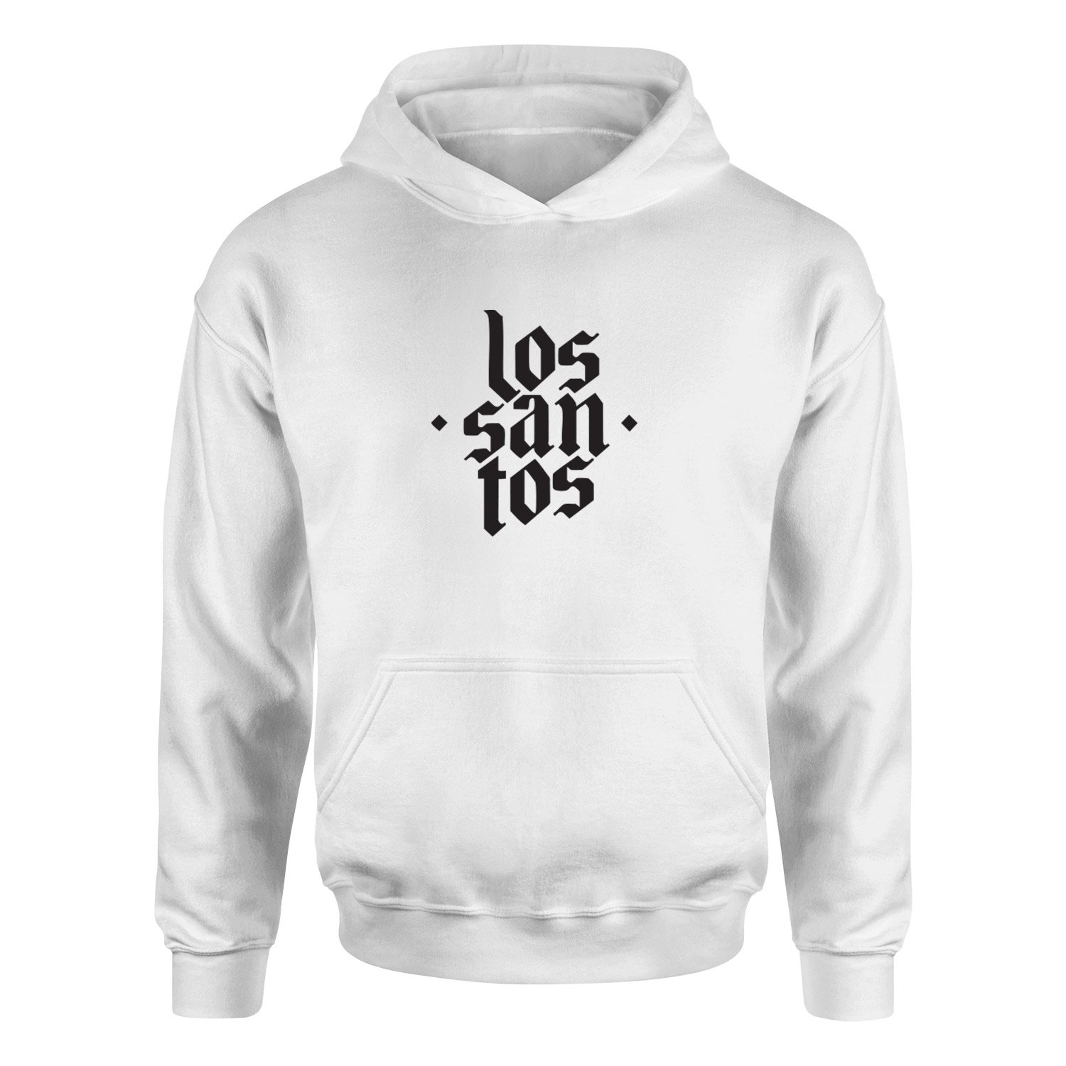 Los Santos Hoodie S - Beyaz