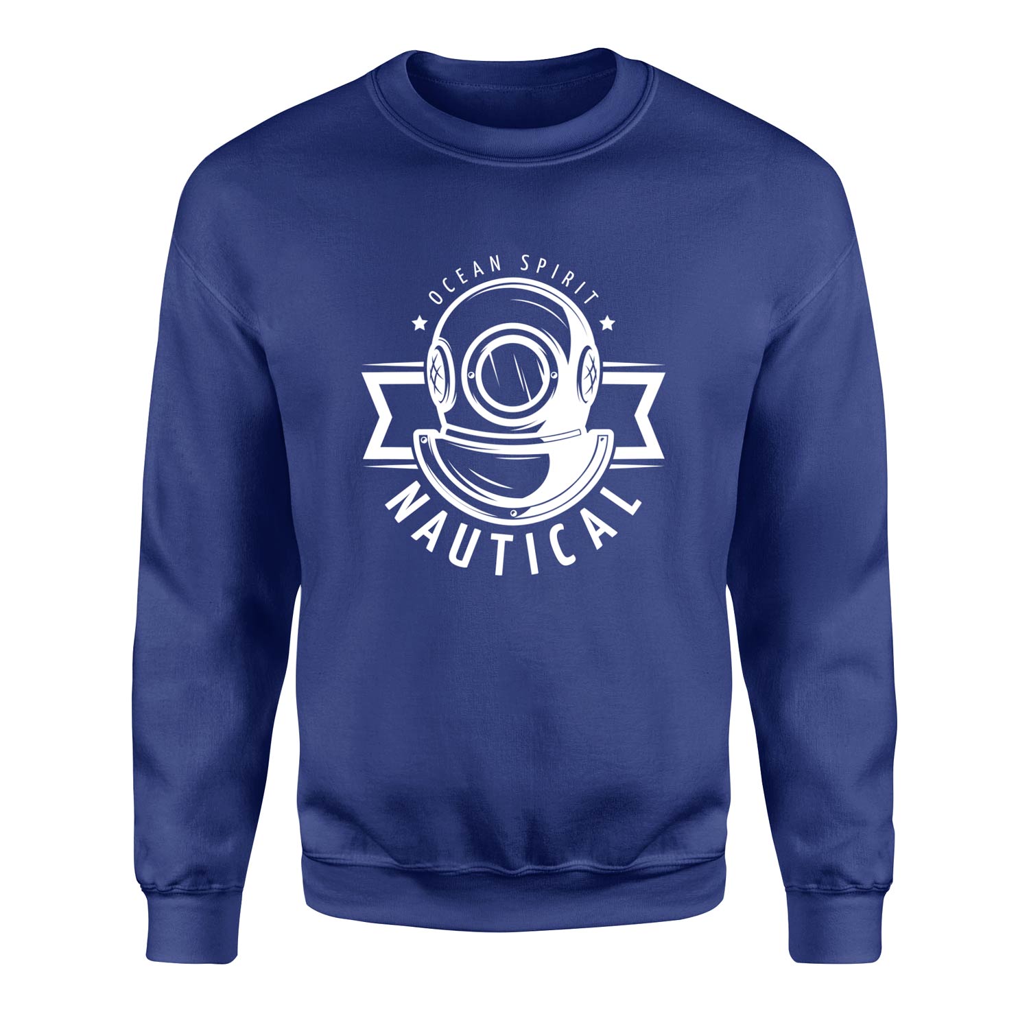 Ocean Spirit Denizci Sweatshirt L - İndigo Mavisi