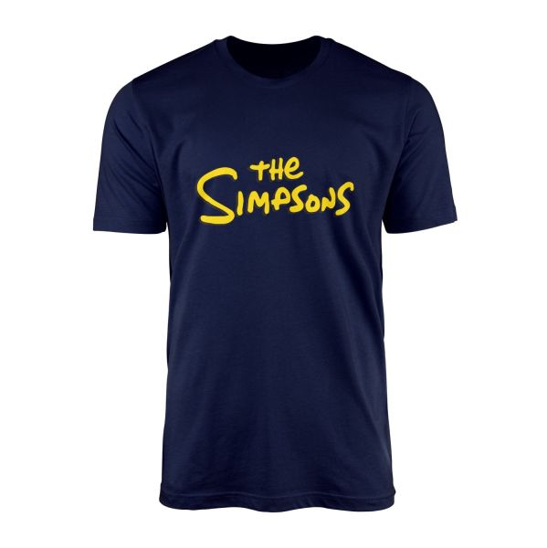 The Simpsons Tişört S - İndigo Mavisi