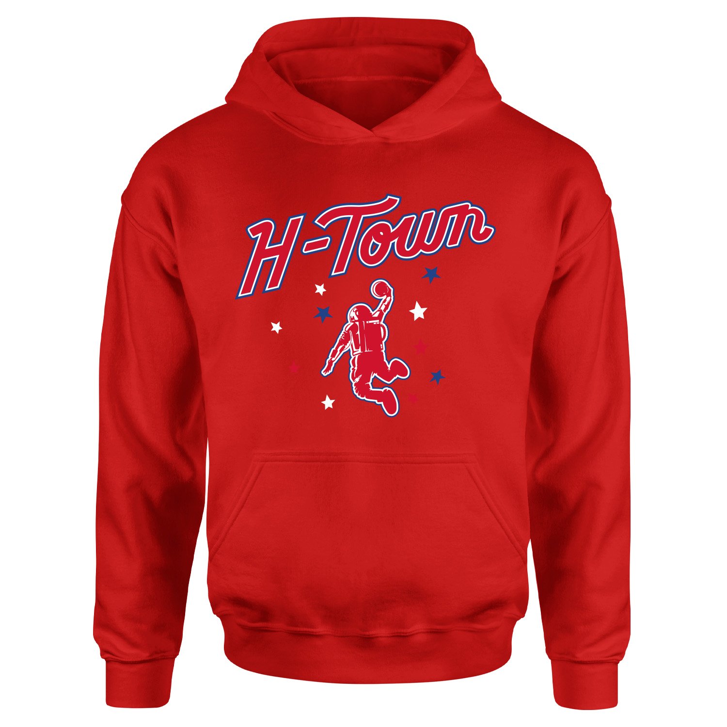 H-TOWN Rockets Hoodie XL - Kırmızı