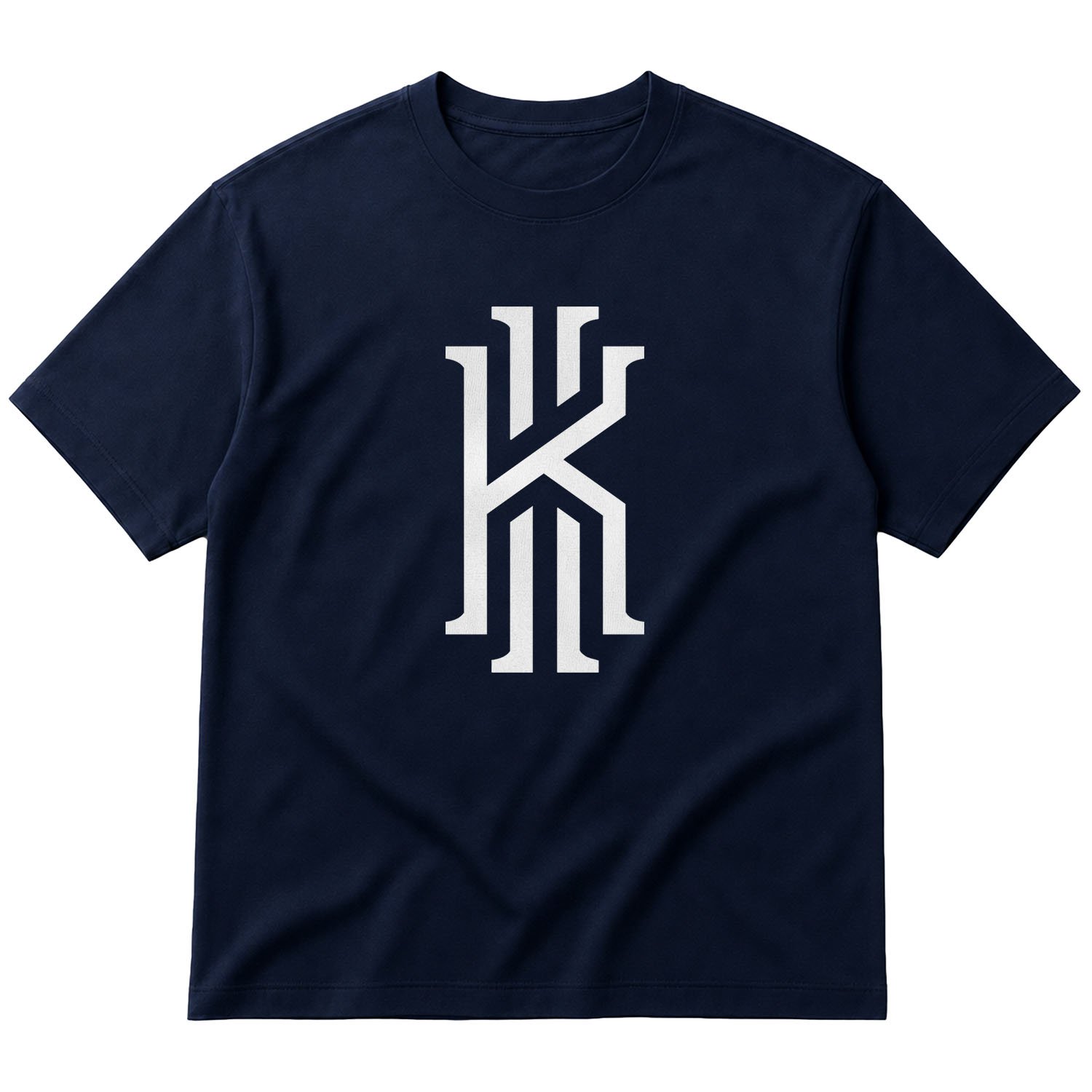 Kyrie Irving Logo W Oversize Tişört XL - İndigo Mavisi