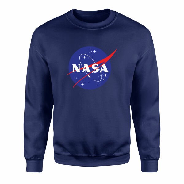 NASA Sweatshirt S - İndigo Mavisi