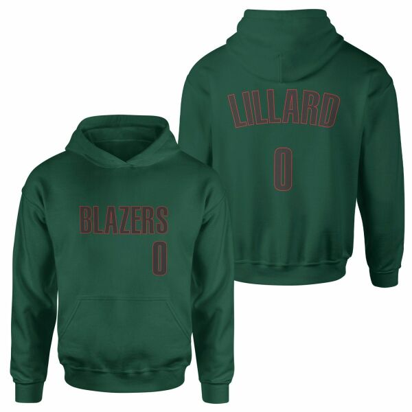 Damien Lillard Blazers Forma Hoodie L - Nefti Yeşili