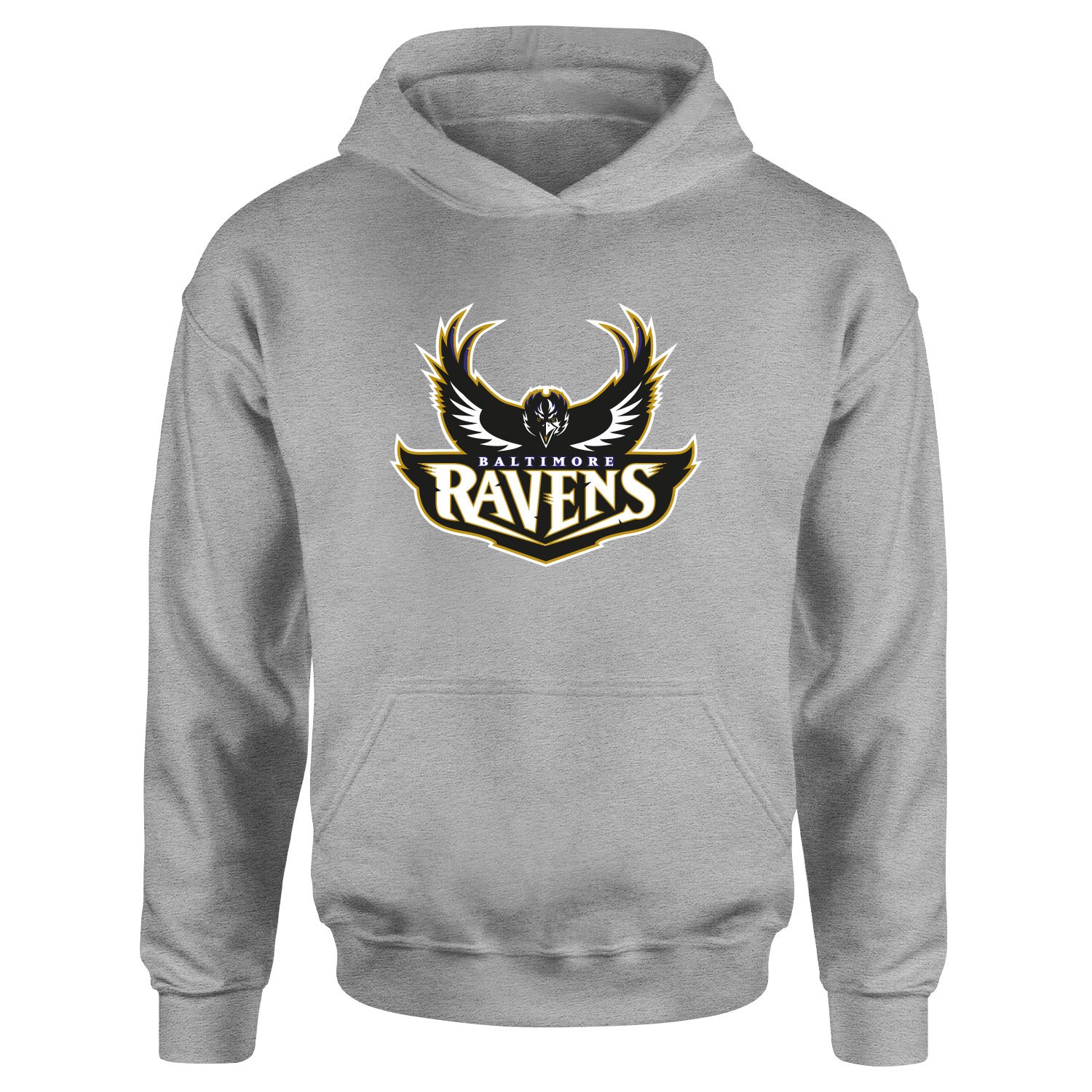 The Ravens Hoodie XXL - Gri