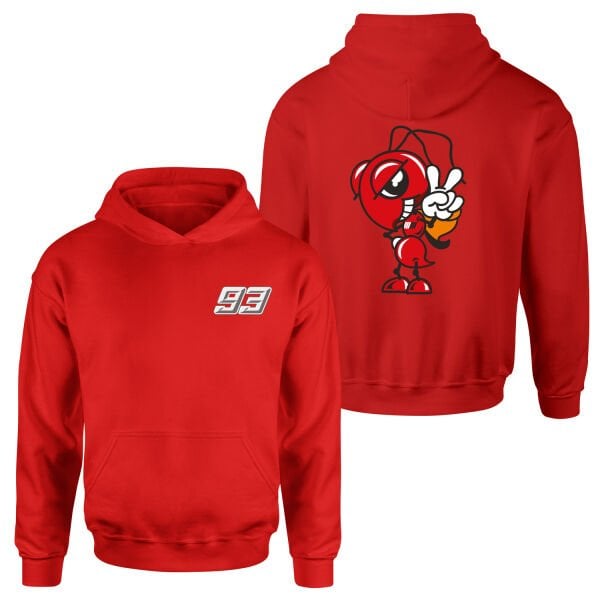 Marc Marquez Ant Edition Hoodie XL - Kırmızı