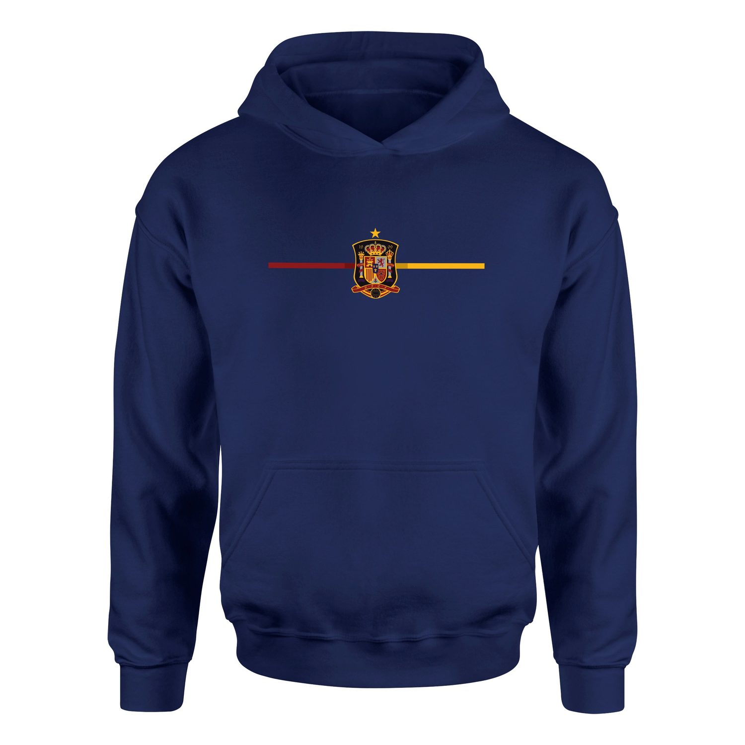 İspanya W Hoodie S - İndigo Mavisi