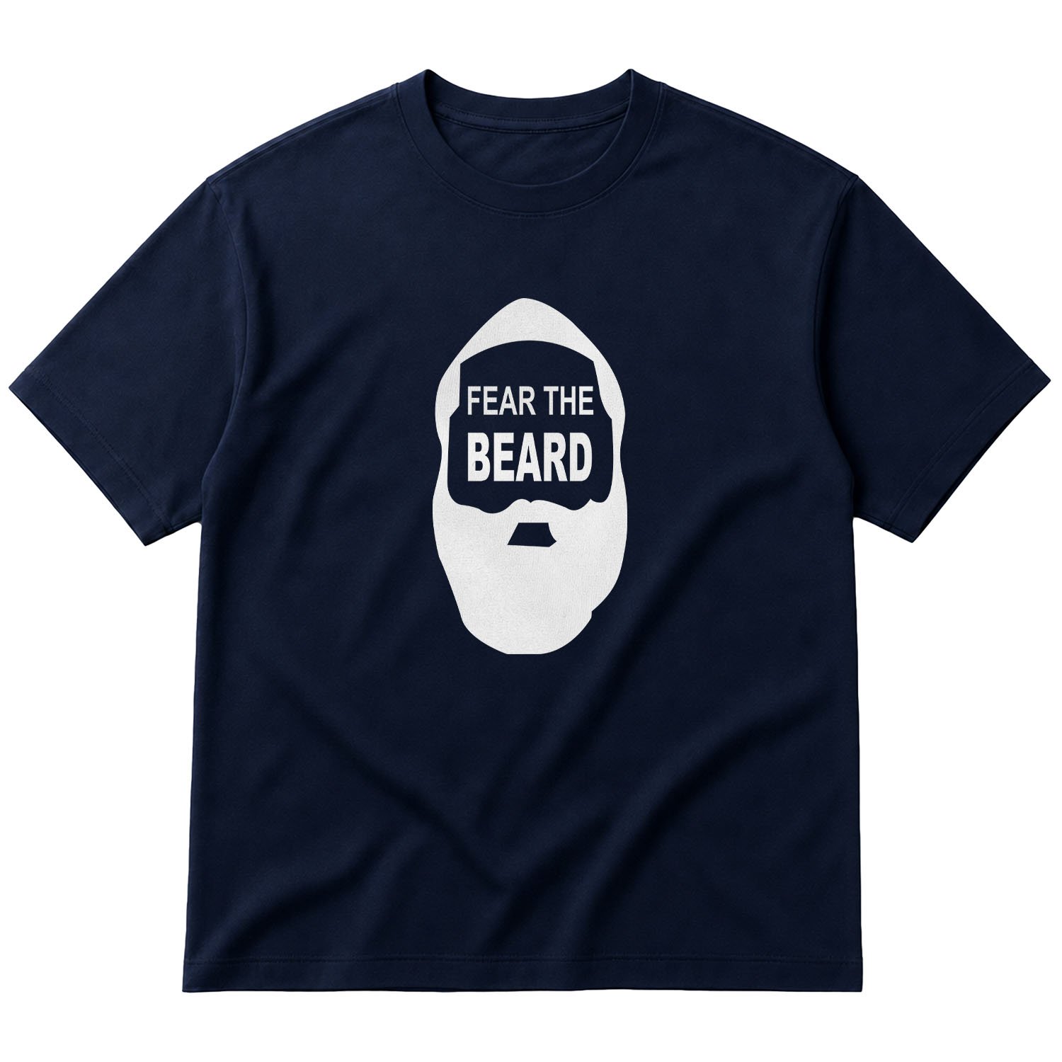 Fear the Beard | James Harden W Oversize Tişört M - İndigo Mavisi