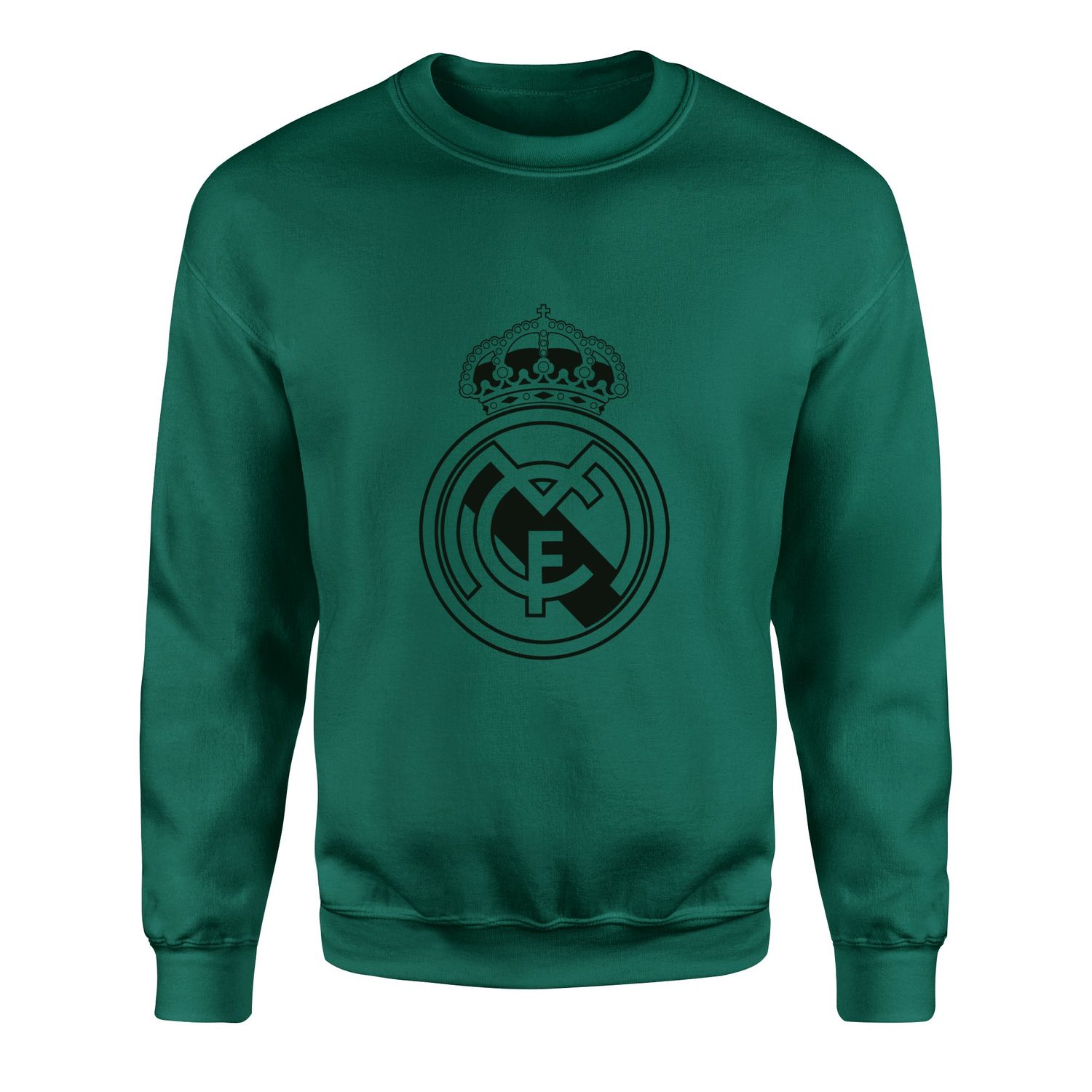Real Madrid Shield Sweatshirt XXL - Nefti Yeşili