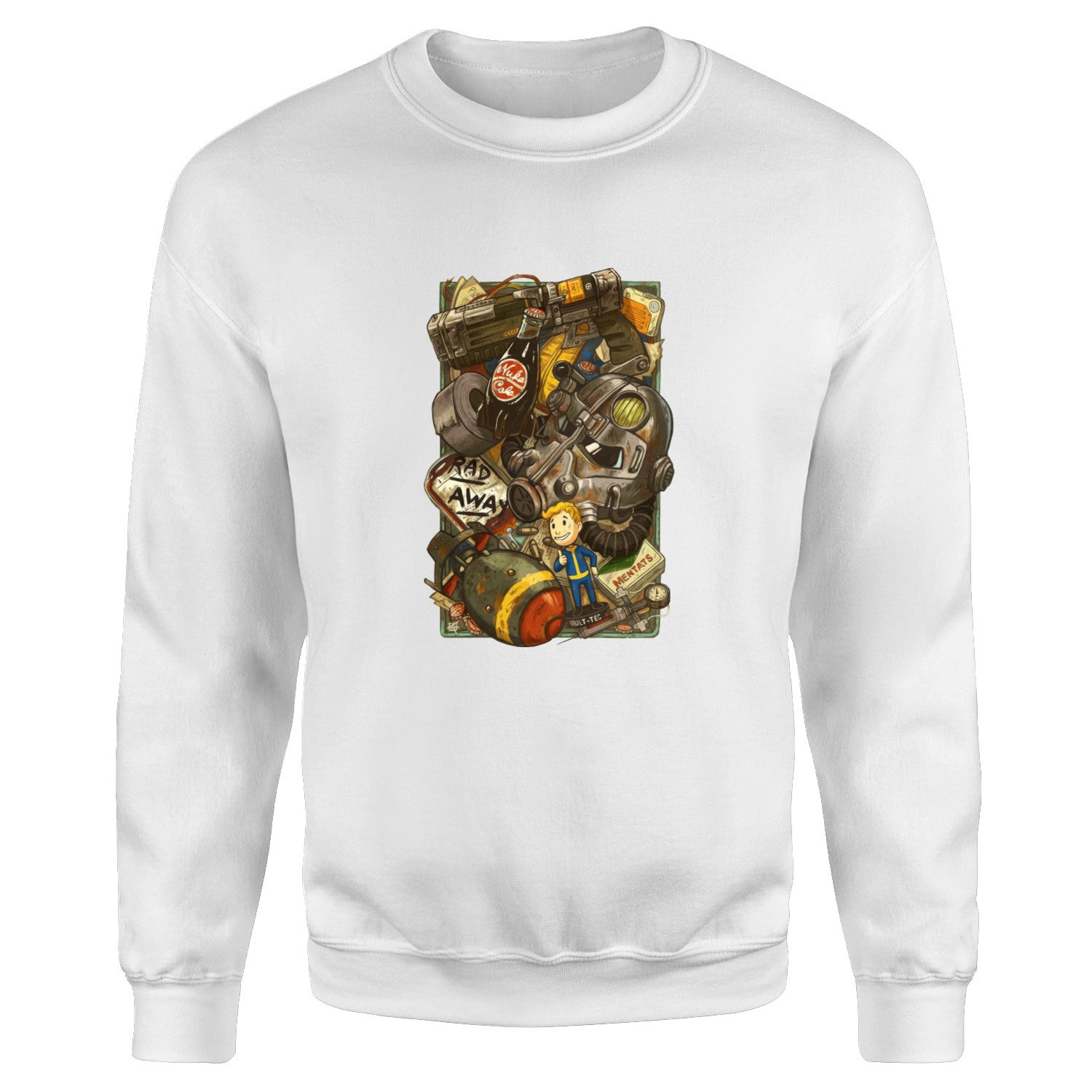 Encumbered Sweatshirt S - Beyaz