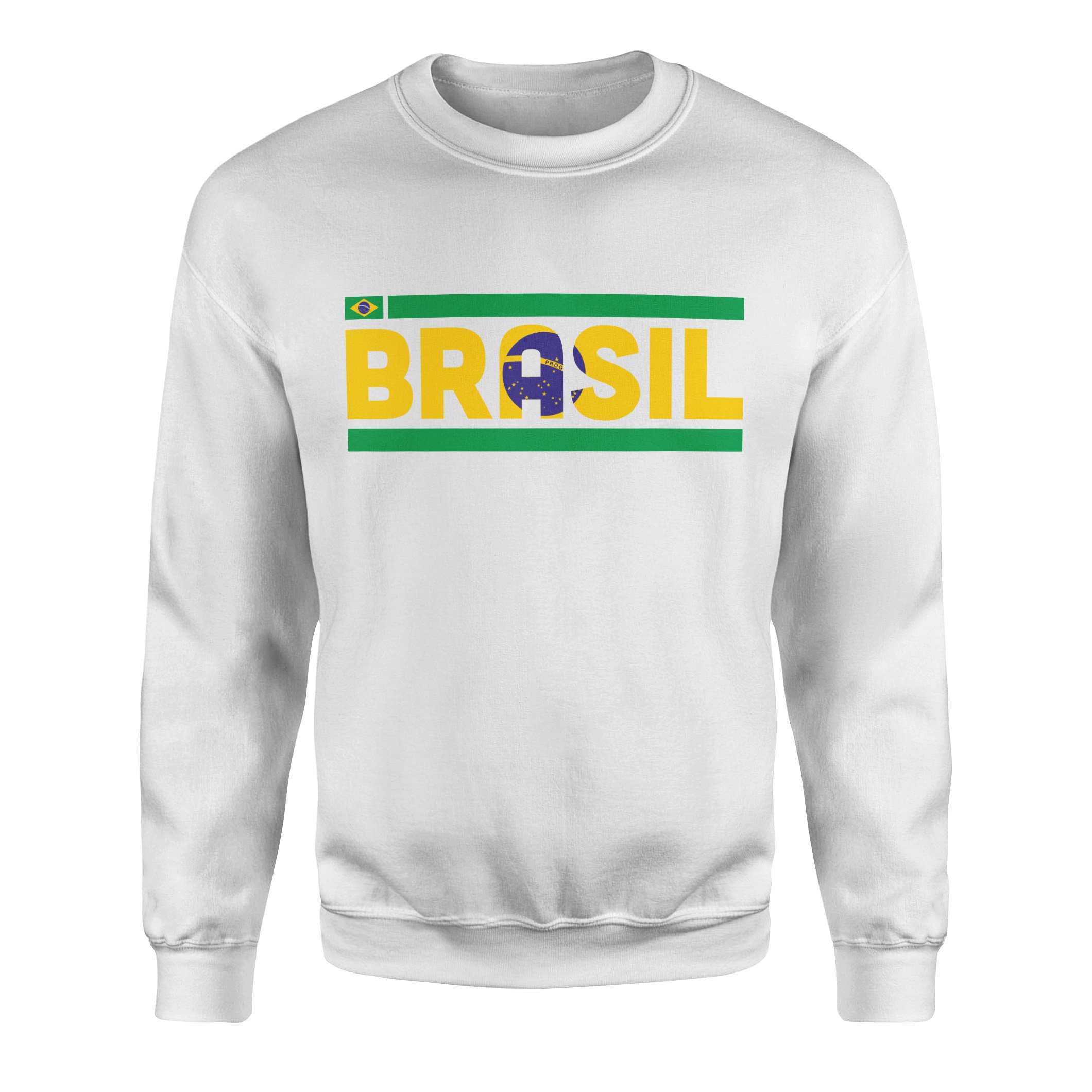 Brezilya Sweatshirt M - Beyaz