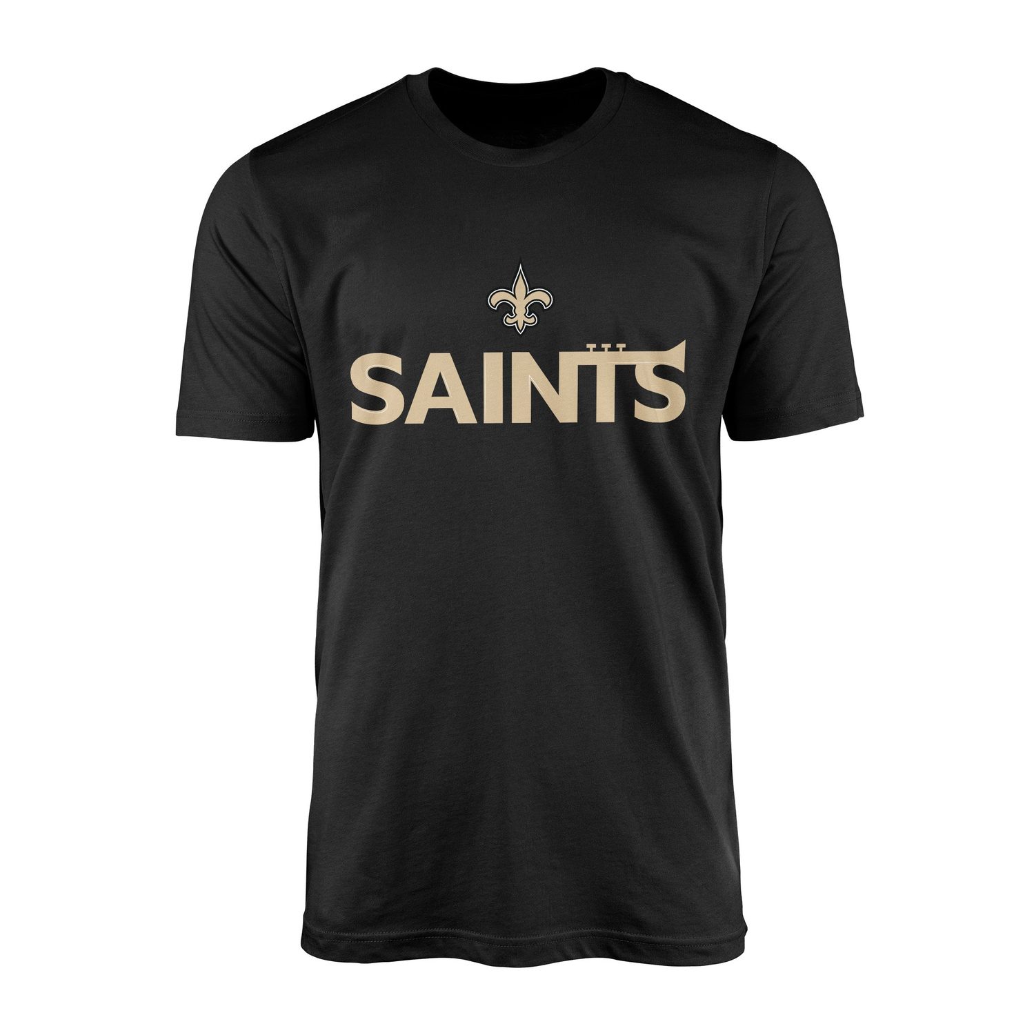New Orleans Saints Trumpets Tişört L - Siyah