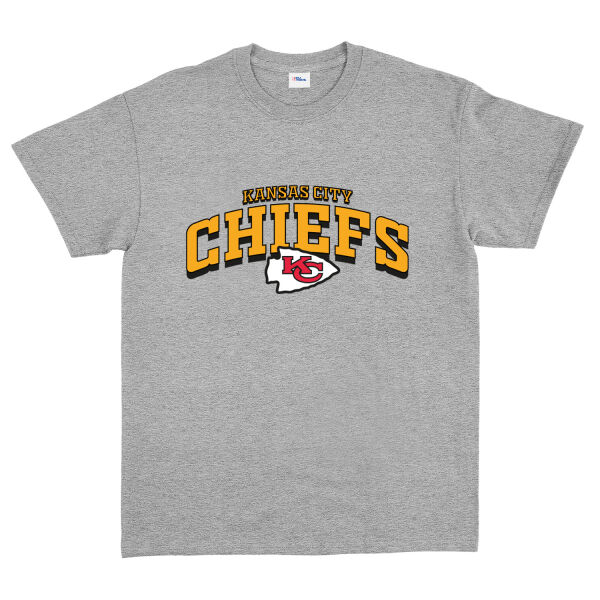 Kansas City Chiefs Arch Tişört XL - Gri