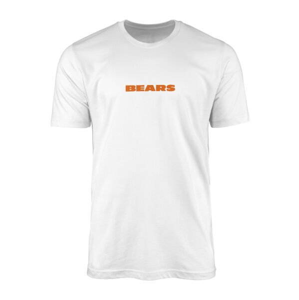 CHI BEARS Iconic Tişört S - Beyaz