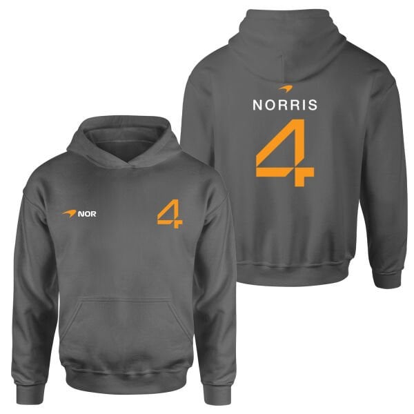 Lando Norris 4 Driver Basic Hoodie