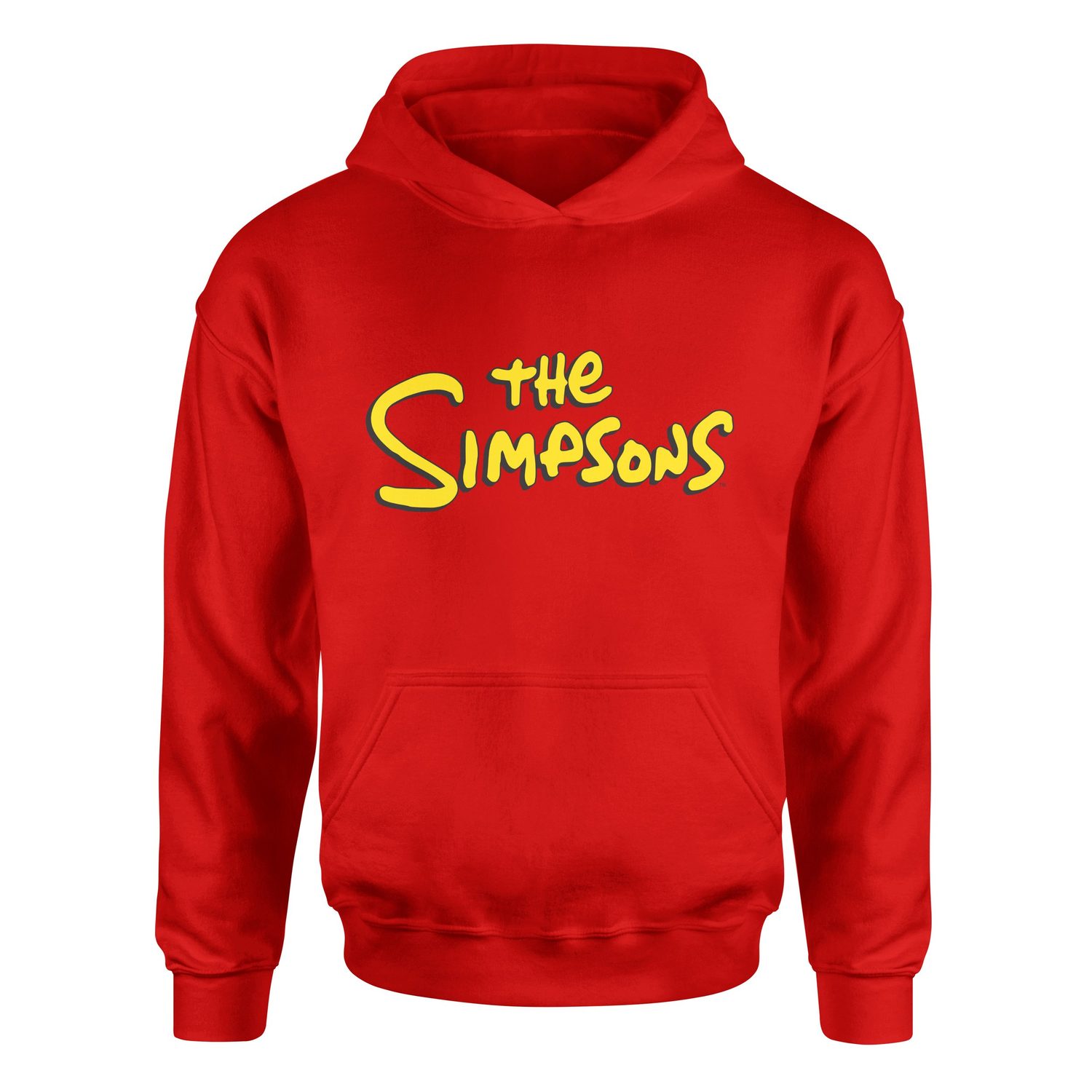 The Simpsons Hoodie M - Kırmızı