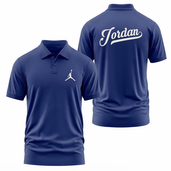 Jordan Enhanced Polo Tişört XL - İndigo Mavisi