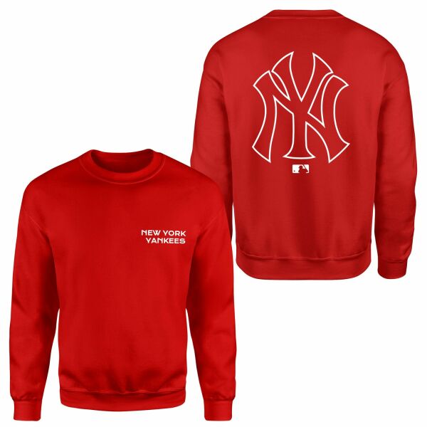 NY YANKEES MLB Edition Sweatshirt M - Kırmızı