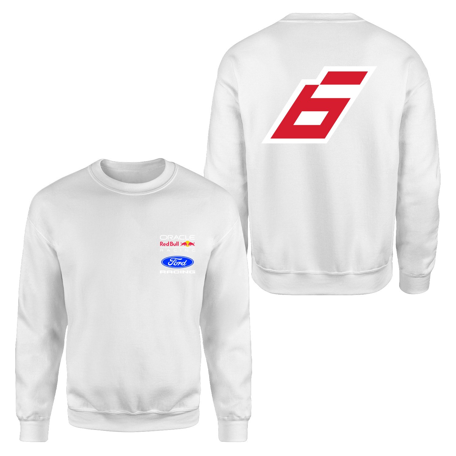Isack Hadjar Red Bull Jersey Sweatshirt S - Beyaz