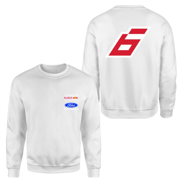 Isack Hadjar Red Bull Jersey Sweatshirt S - Beyaz