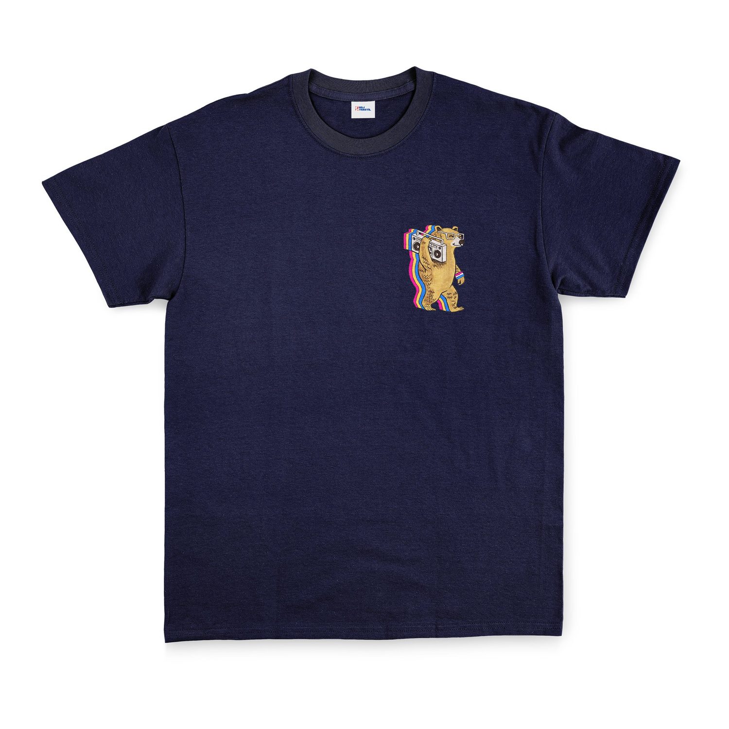 Radio Bear Tişört L - Lacivert | OUTLET