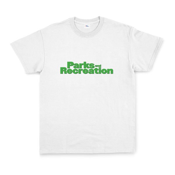 Parks and Recreation Tişört L - Beyaz