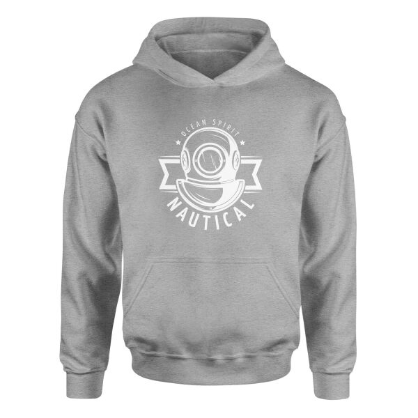 Ocean Spirit Denizci Hoodie L - Gri