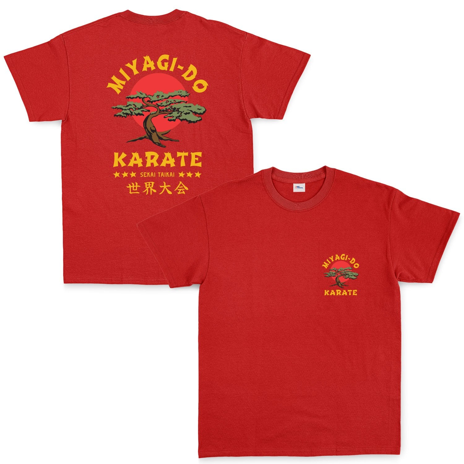 Miyagi Do Karate Tişört S - Kırmızı