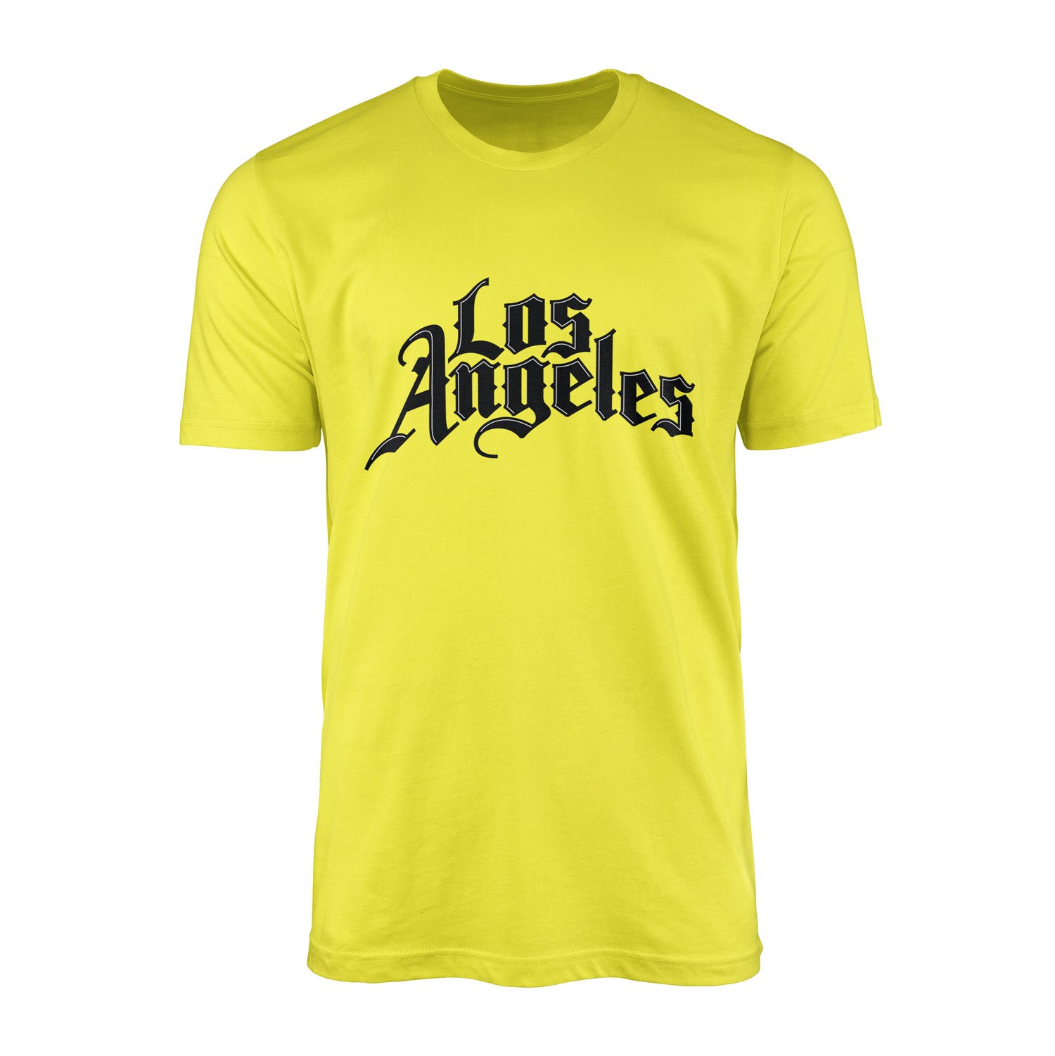 Los Angeles C Tişört L - Sarı