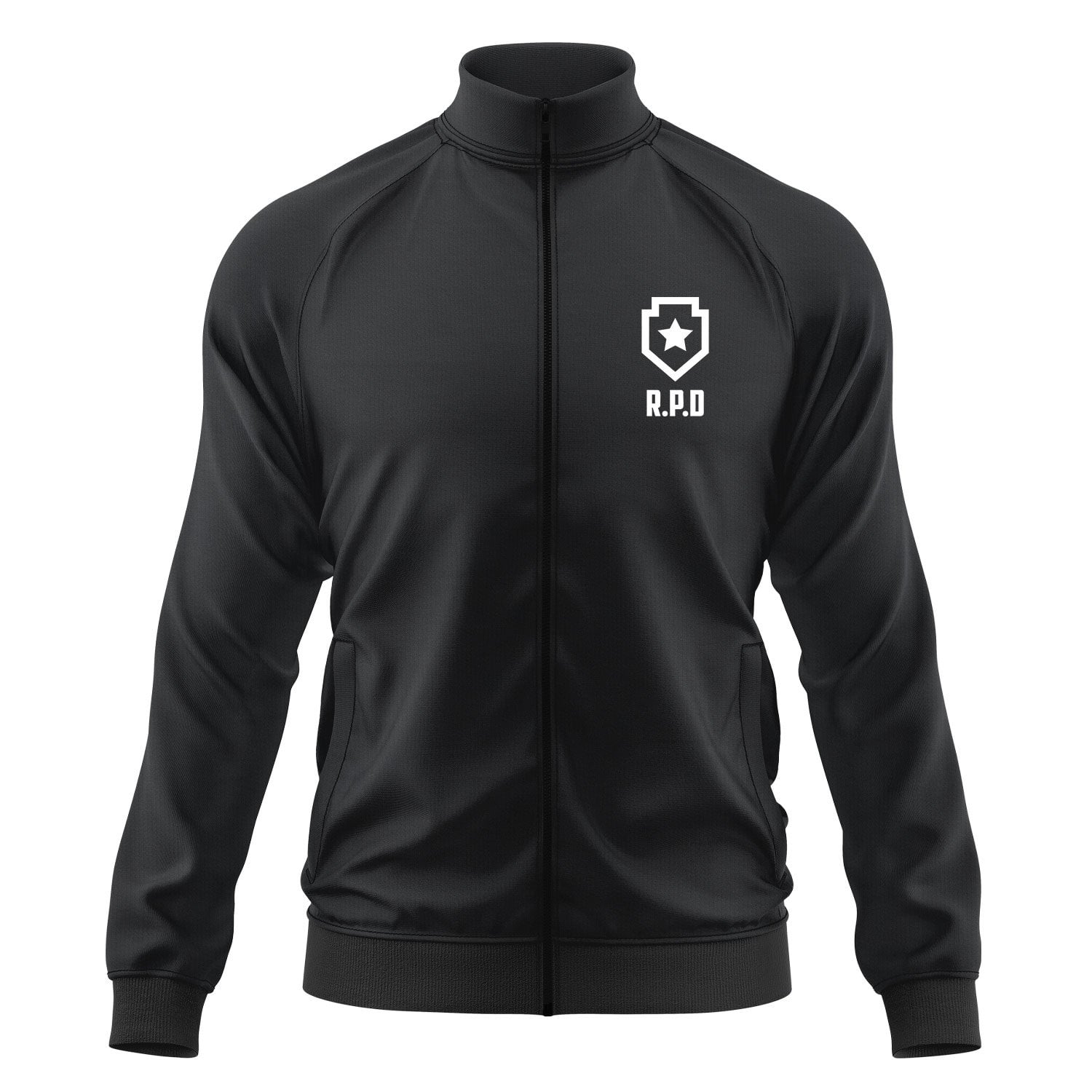 RPD Fermuarlı Sweatshirt L - Siyah