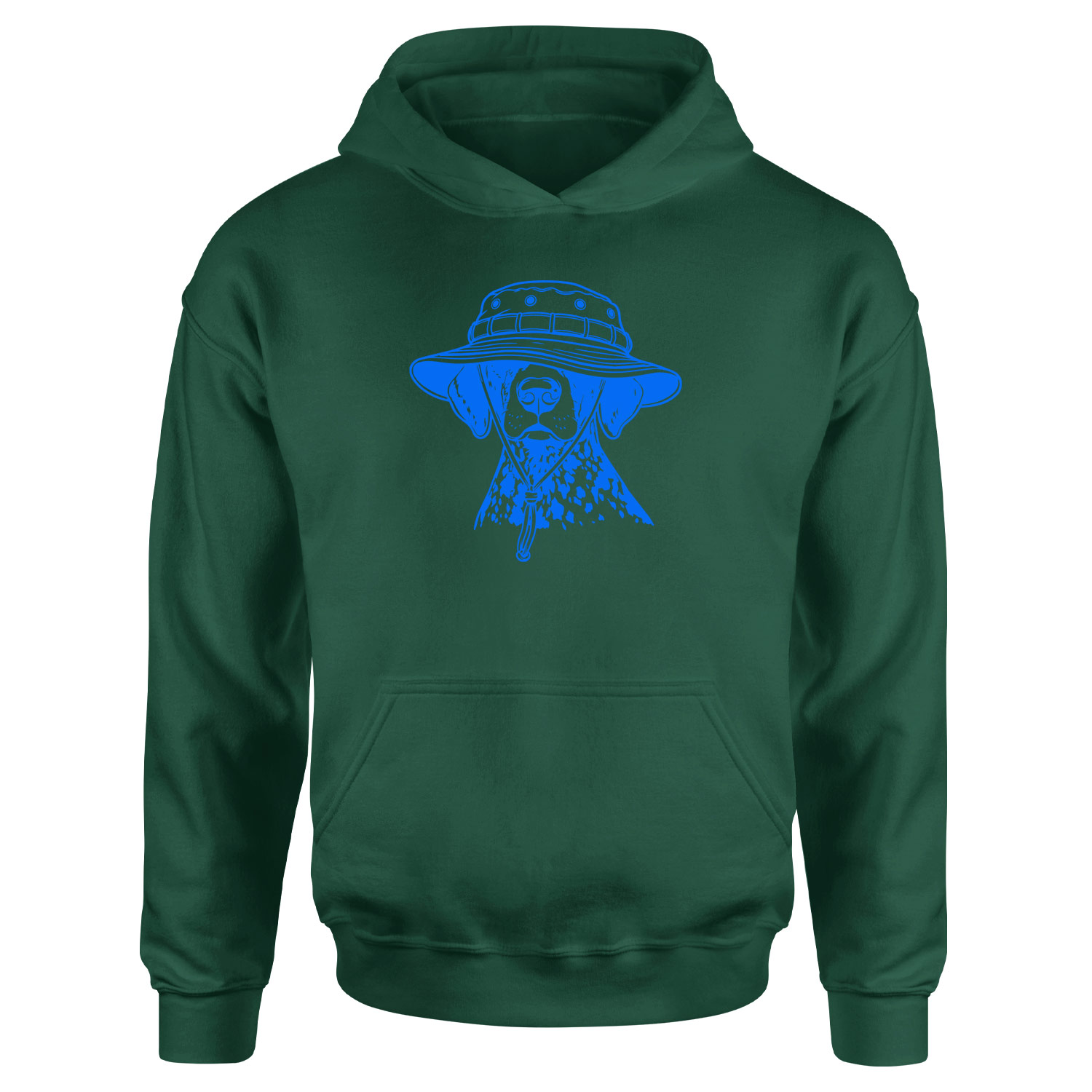 Şapkalı Dalmaçyalı Hoodie S - Nefti Yeşili