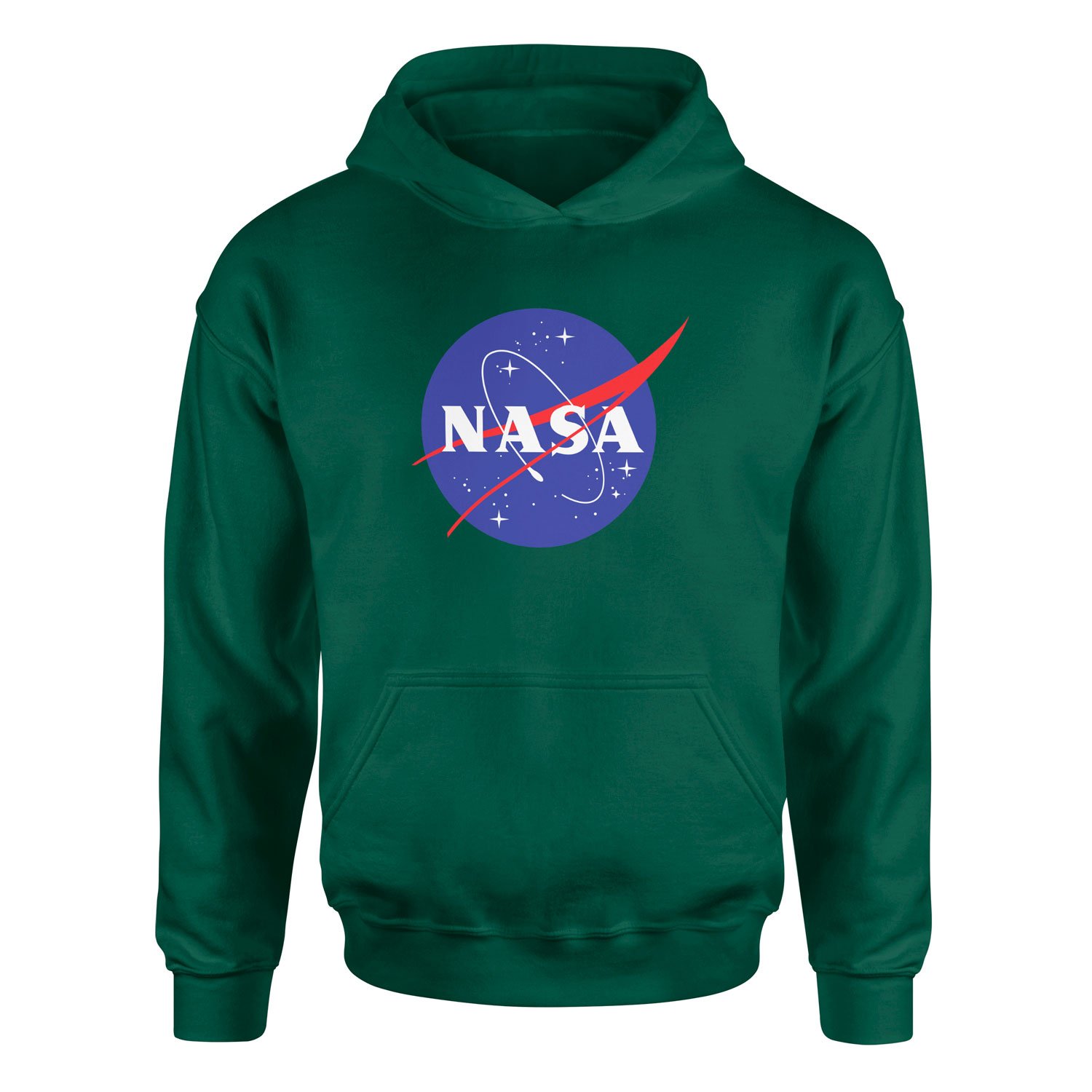 NASA Hoodie XXL - Nefti Yeşili