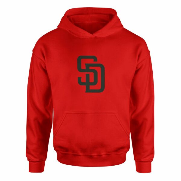 San Diego Padres Hoodie XL - Kırmızı