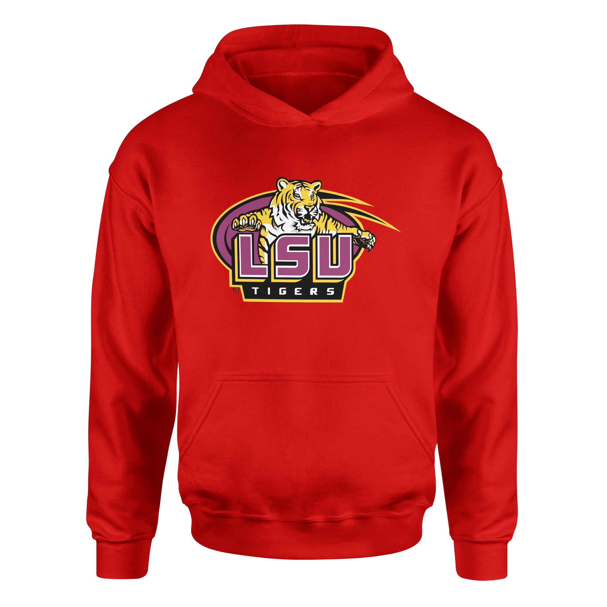 LSU Tigers Hoodie L - Kırmızı