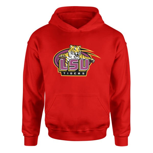 LSU Tigers Hoodie L - Kırmızı