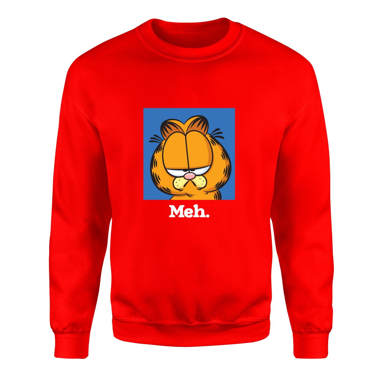 Garfield | meh. Sweatshirt L - Kırmızı