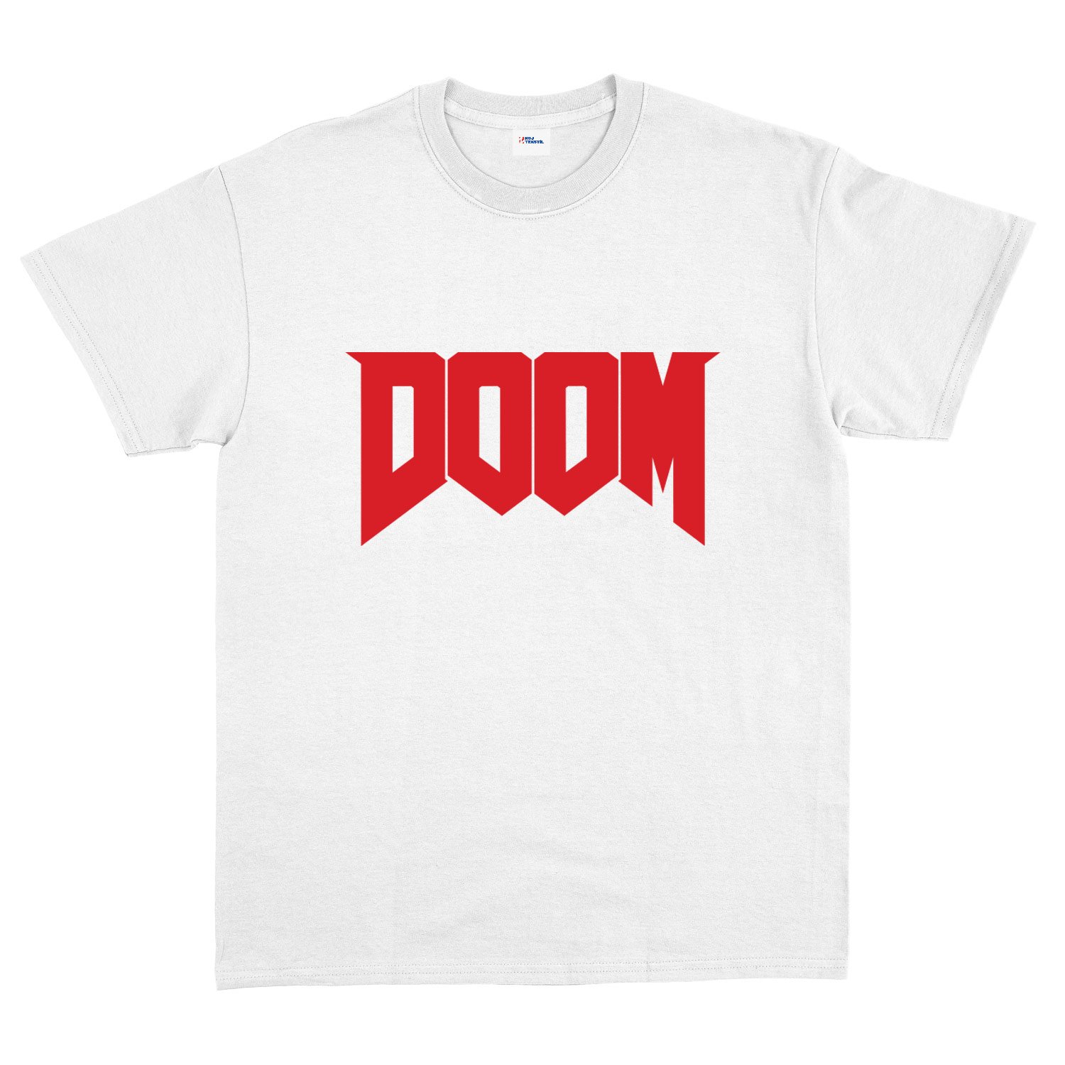 DOOM Tişört XXL - Beyaz