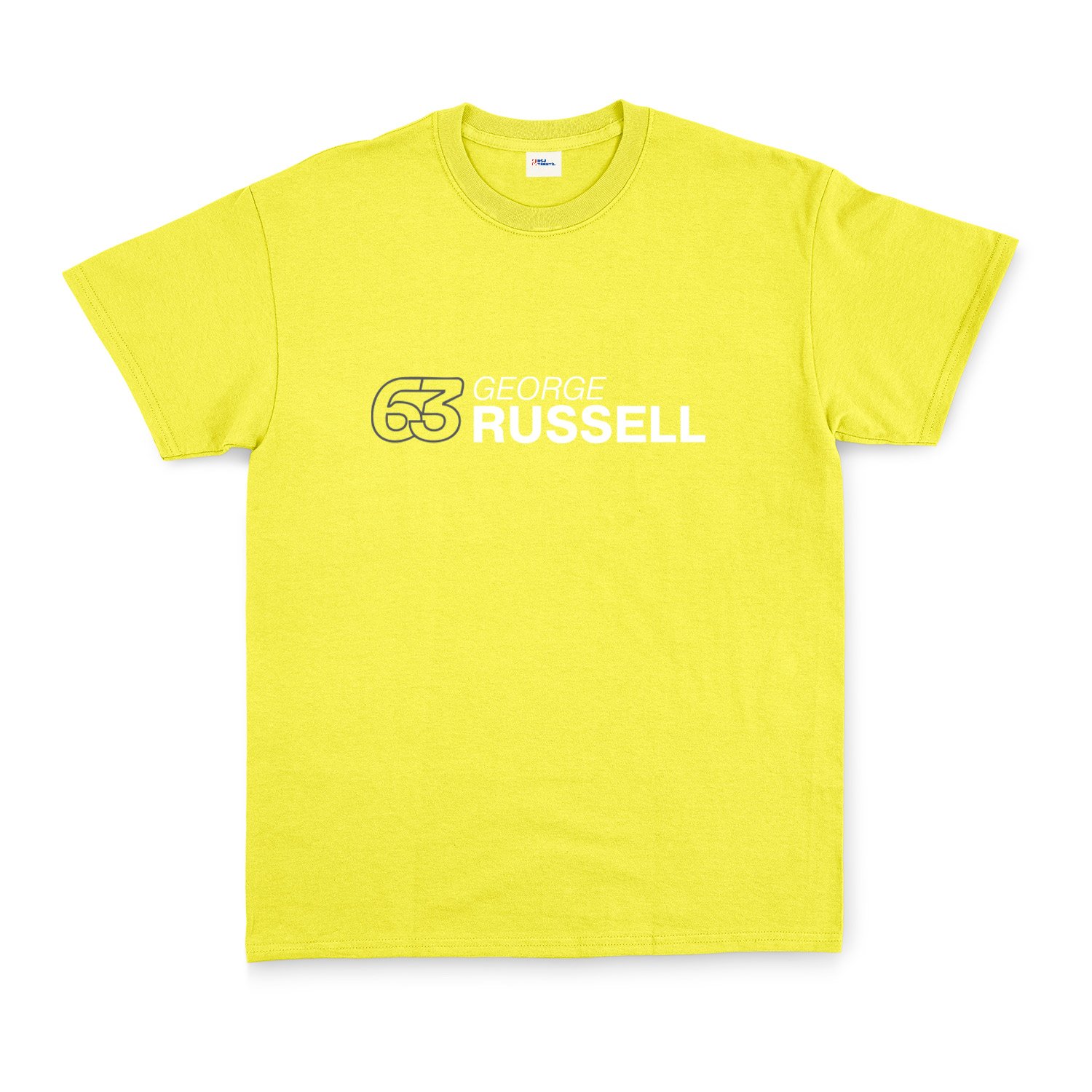 George Russell 63 Tişört XL - Sarı