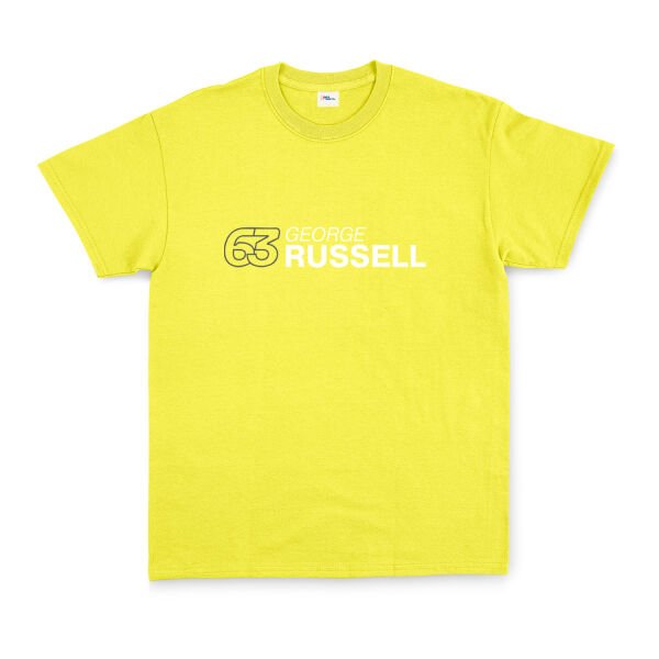 George Russell 63 Tişört XL - Sarı