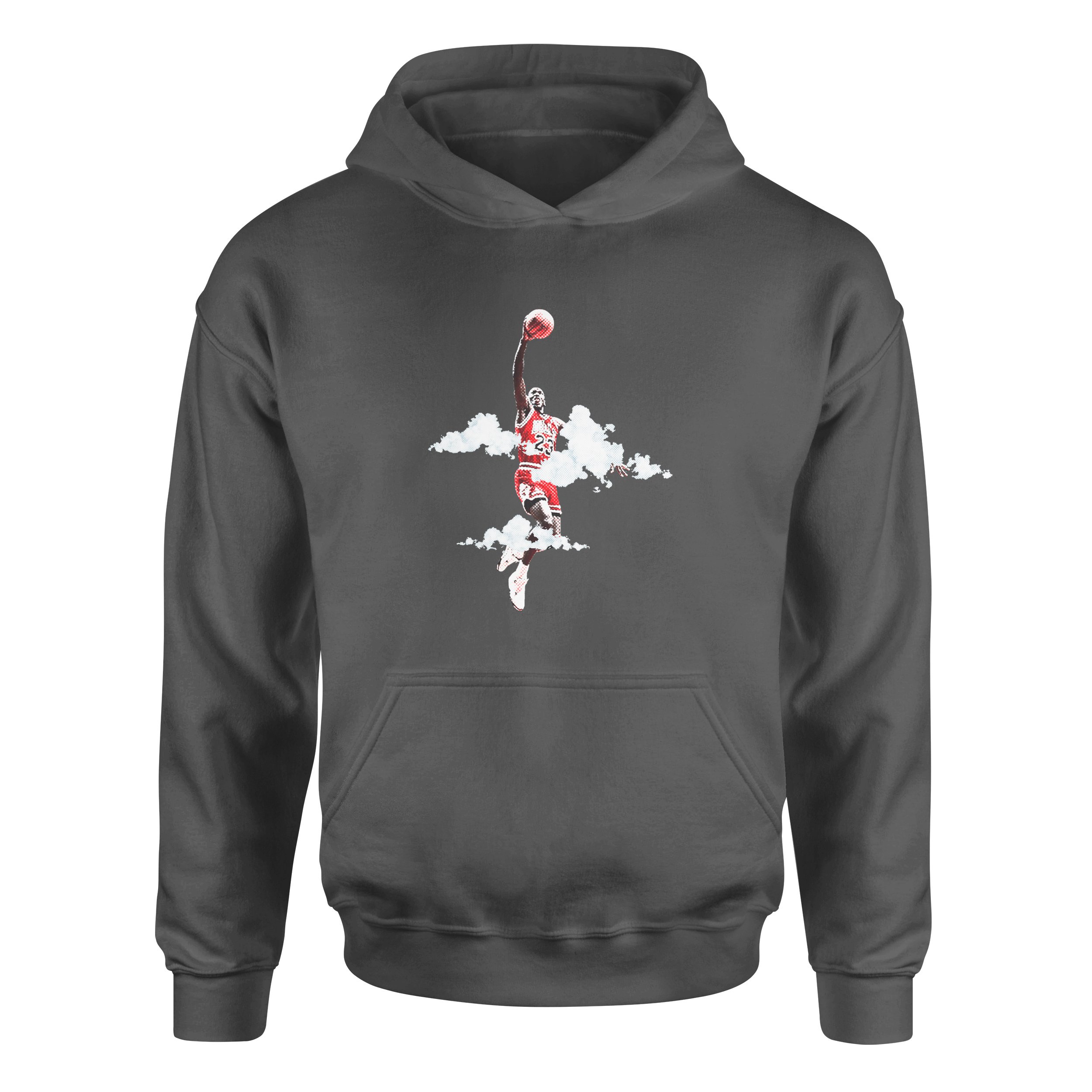 His Airness Hoodie L - Füme