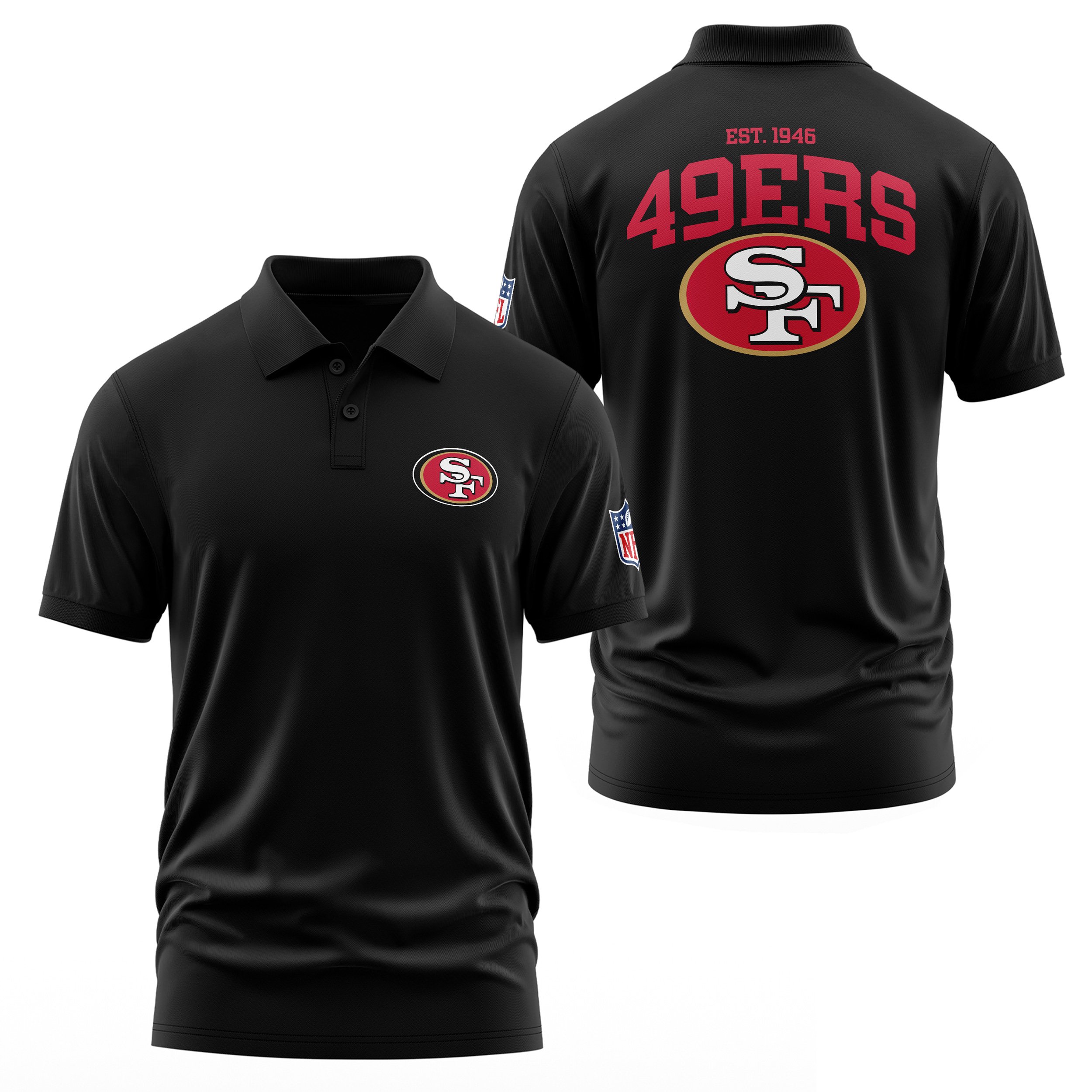 San Francisco 49ERS SE Polo Tişört