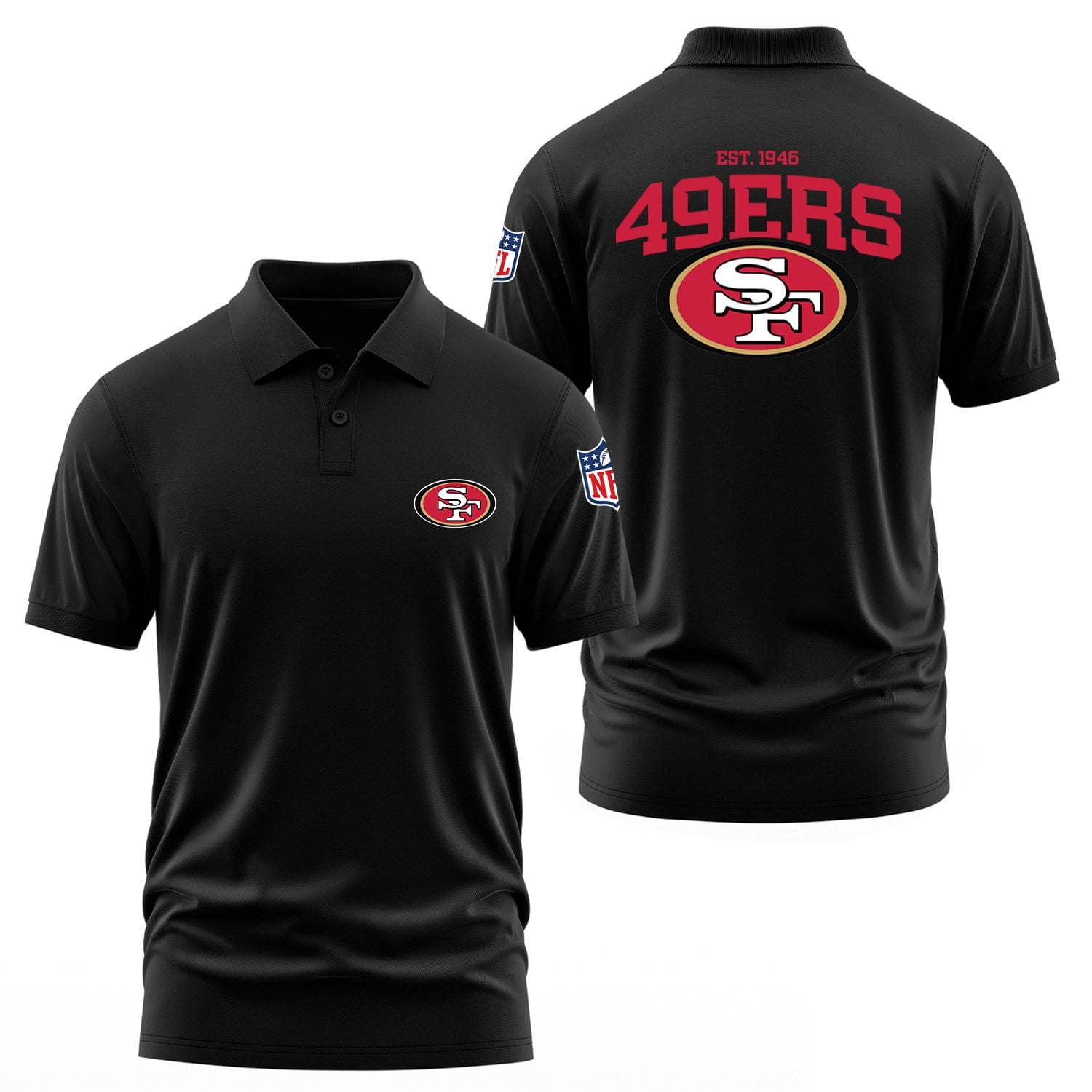 San Francisco 49ERS SE Polo Tişört